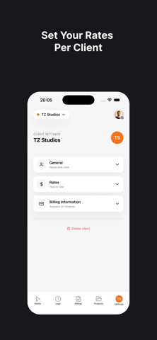 CashLog – Time & Invoices screenshot 3
