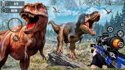 Wild Dino Hunting Zoo Games 3D Screenshot