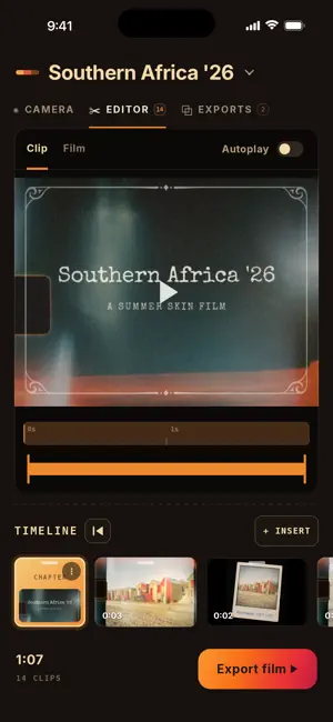 Summer Skin - Super 8 Camera screenshot 4