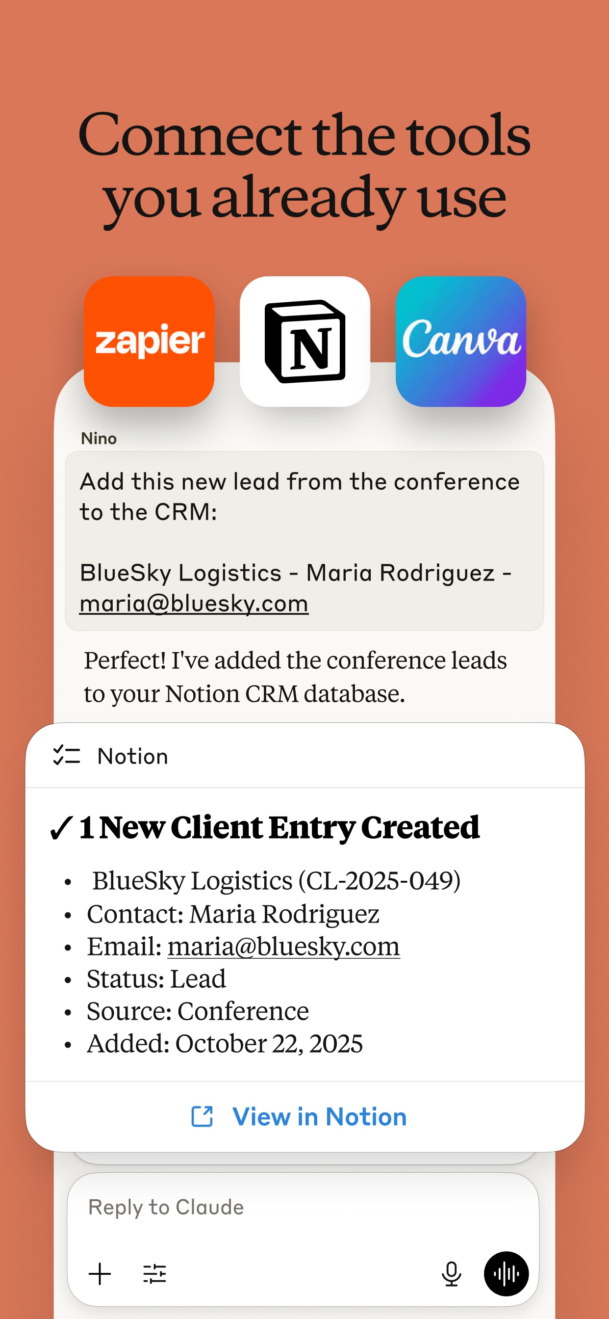Claude by Anthropic screenshot
