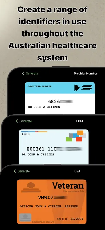 Australian Health Identifiers screenshot 3 of 5
