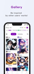 Days AI - AI Anime Art & Chat screenshot #5 for iPhone