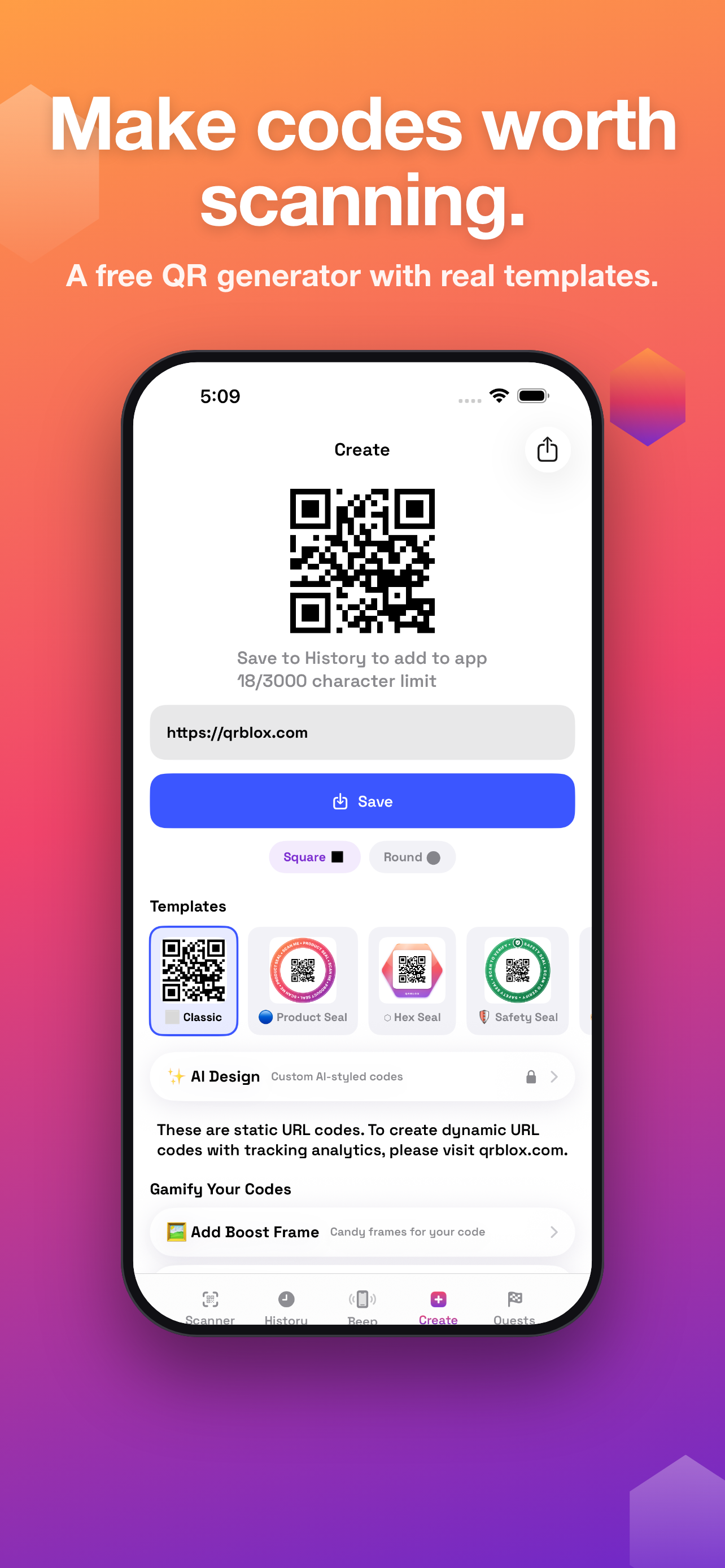 Qrblox: QR Code Game Scanner screenshot 2