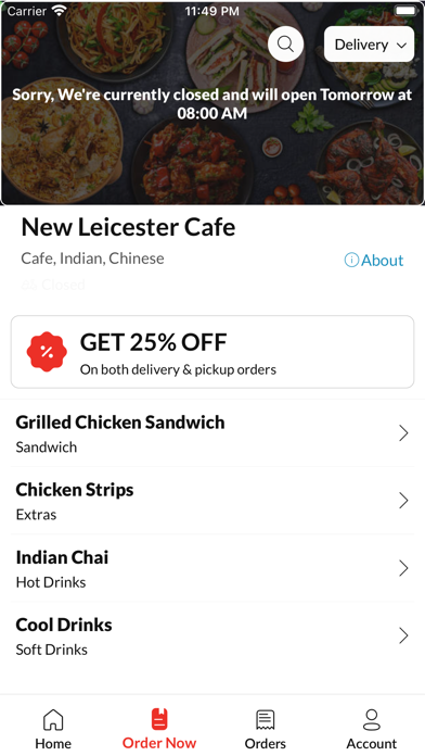 New Leicester Cafe Screenshot 3 - AppWisp.com