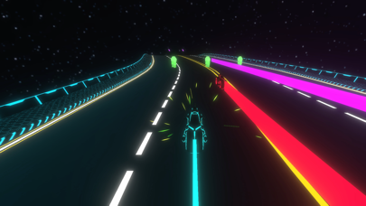 Neon Race - Light Bike Race Screenshot