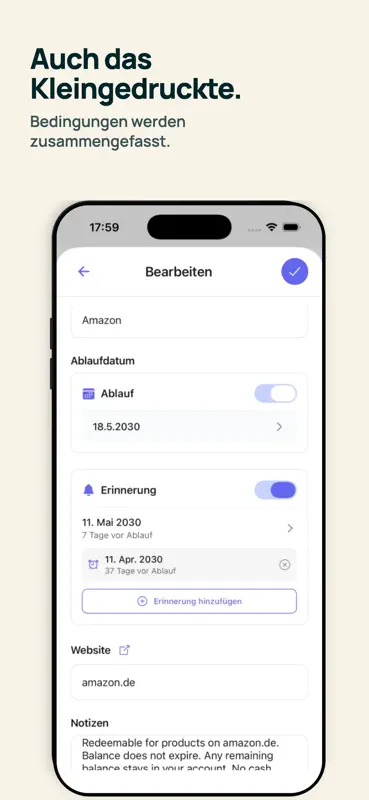 Gutscheinify - Gutschein App screenshot 3 of 6