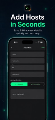 Pocket Shell - SSH client screenshot 3