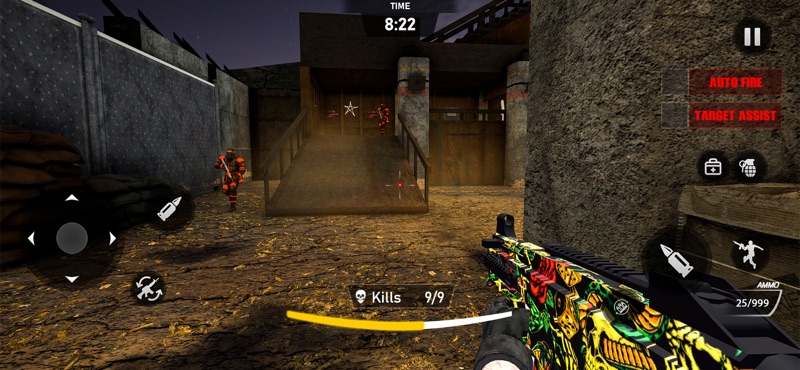 Deadly Warzone FPS Shooting 3D screenshot 2