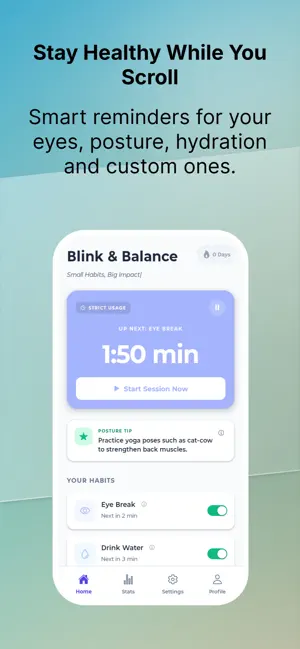 Blink & Balance screenshot 1