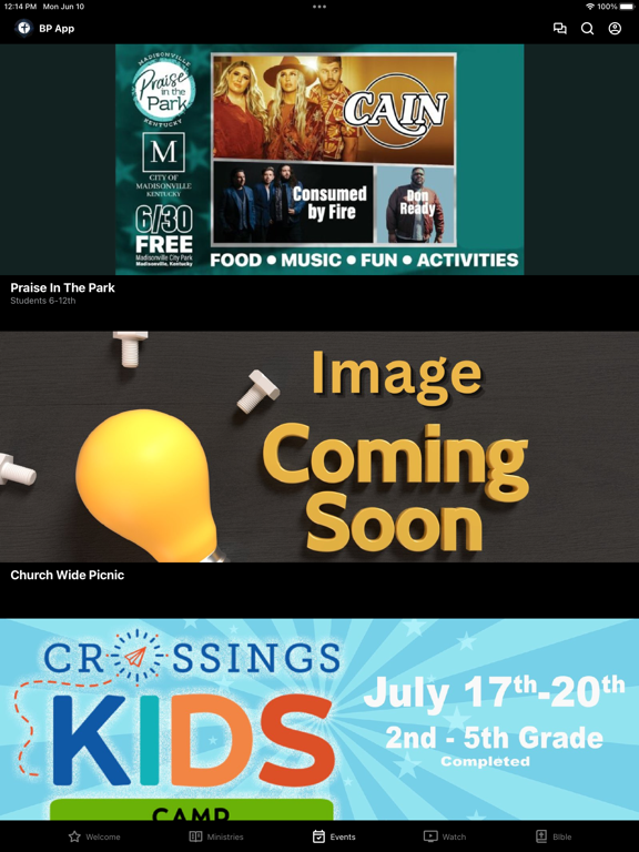 Bridgepointe iPad screenshot 3 - Education app