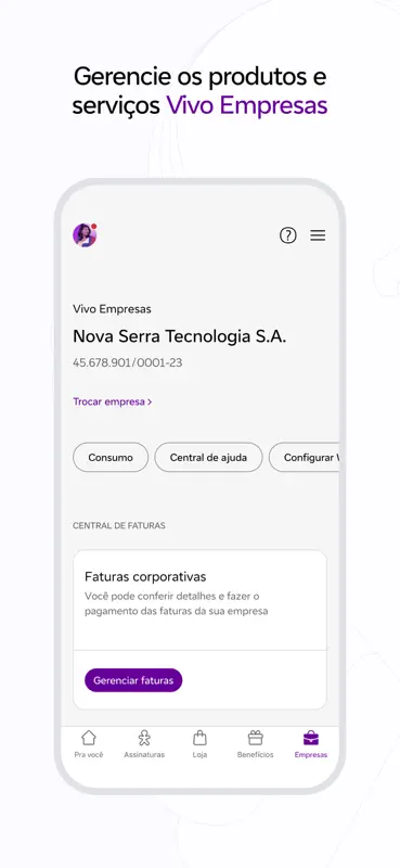 Vivo: Fatura, Suporte e mais screenshot 6 of 8