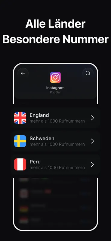 SMS Empfangen - Virtual Number screenshot 5 of 5