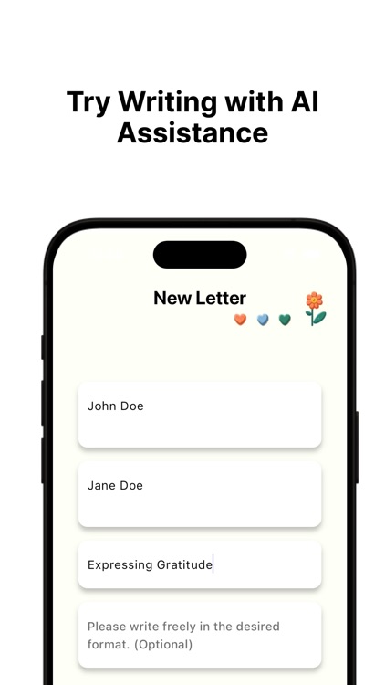 Letter AI - Write a letter