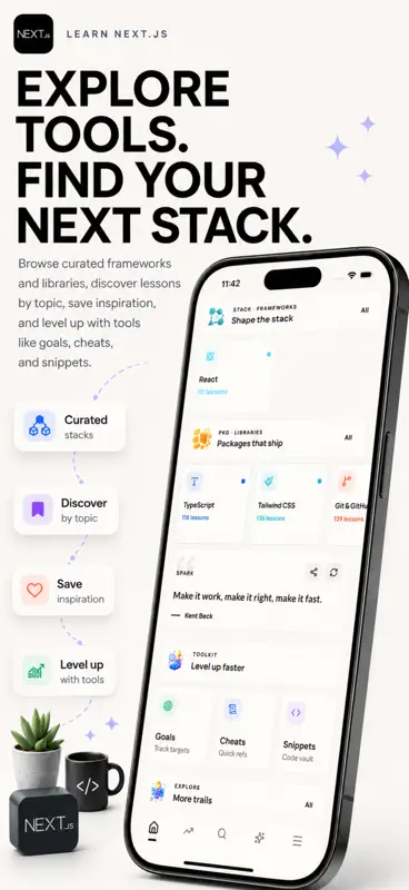Learn Next.js: React Framework screenshot 3 of 10