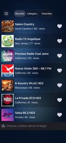 USA Radio: Live FM AM Online iPhone screenshot