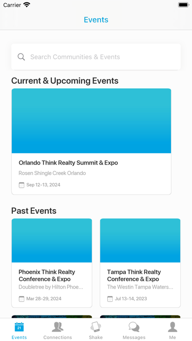 Think Realty Conference & Expo Screenshot