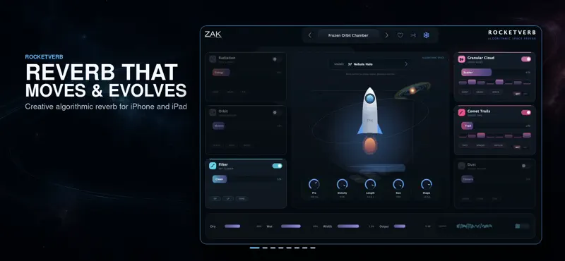 RocketVerb: Space Reverb screenshot 1 of 8