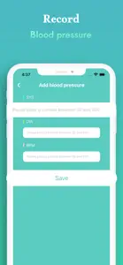 Blood Pressure-Smart Record screenshot #4 for iPhone