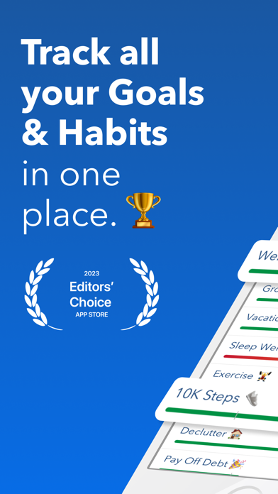 Strides: Habit Tracker + Goals Screenshot