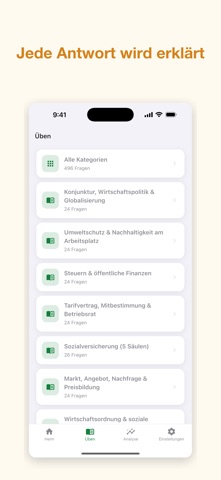 Bankkaufmann Prüfung 2026 iPhone screenshot