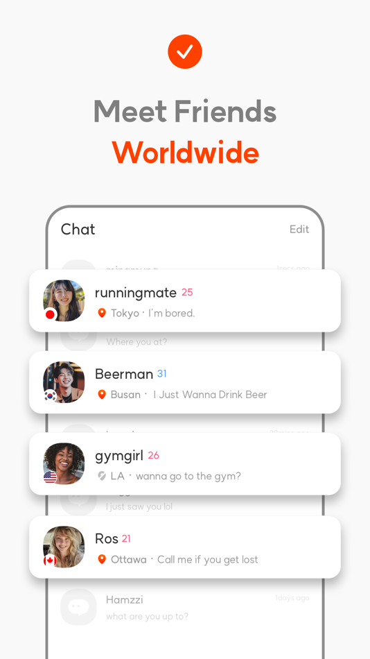 #4. DaTalk: Honest anonymous chat (iOS) 게시자: April7 Inc.