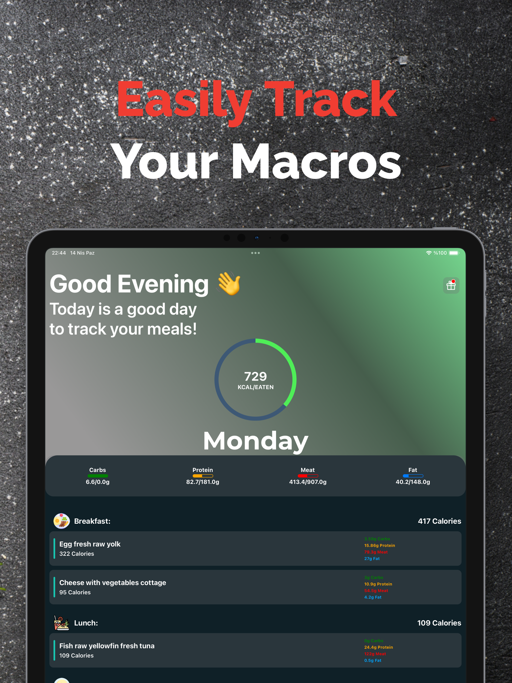 Carnivore Diet Tracker: Cartra