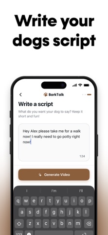 BarkTalk | Make Your Dog Talk iPhone screenshot