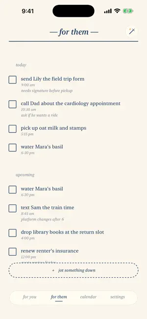 Two Lists: For You & For Them screenshot 1