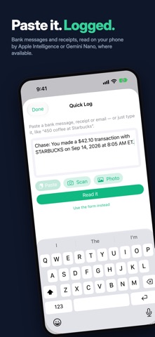 Pocket Clear: Expense Tracker Screenshot 3 of 10