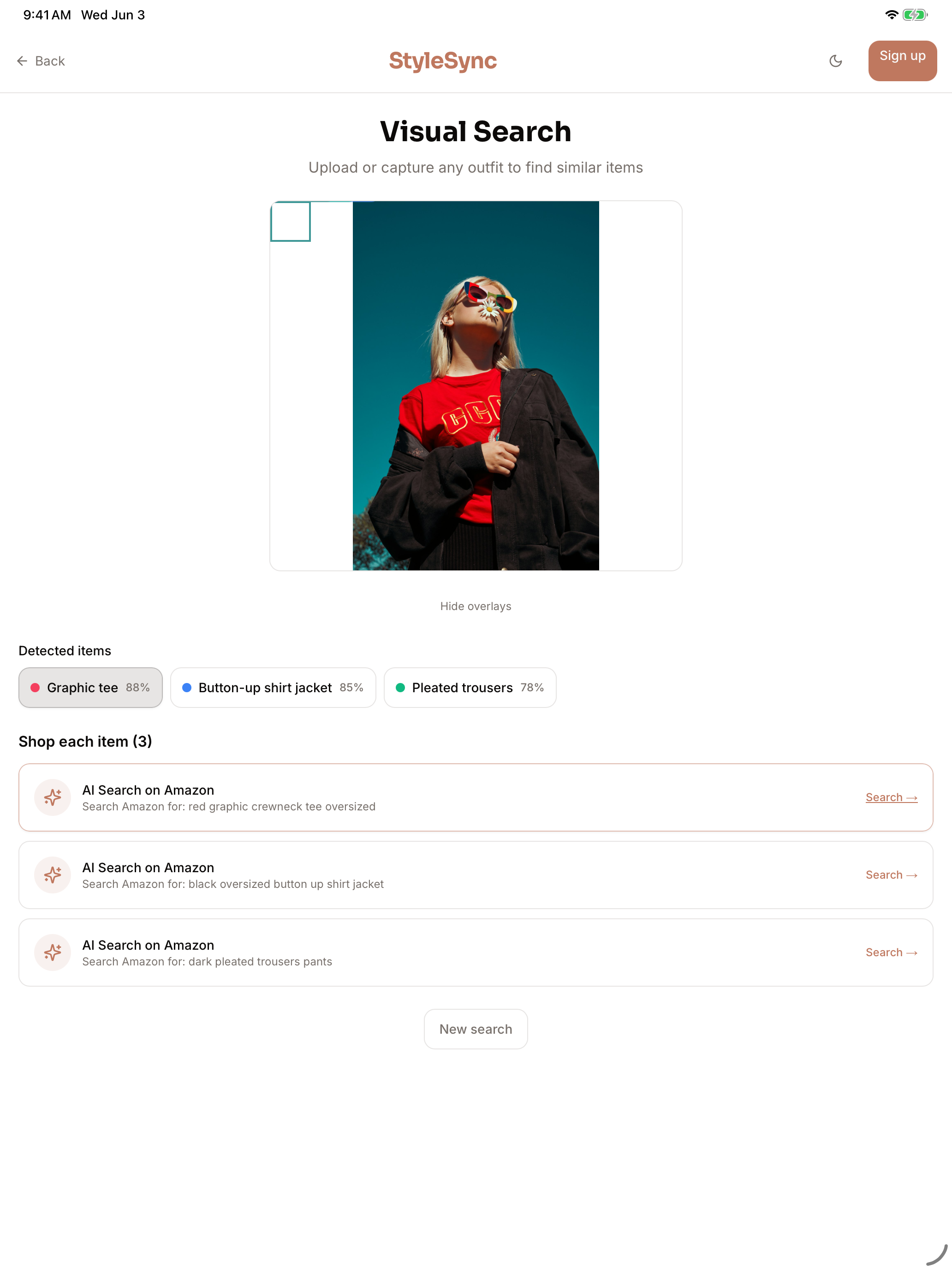 StyleSync: AI Fashion Search