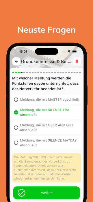 Seefunk: SRC, LRC & UBI Fragen Screenshot 6 of 10