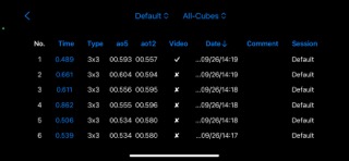 ccTimer - 自動計時・録画ルービックキューブタイマーのおすすめ画像5