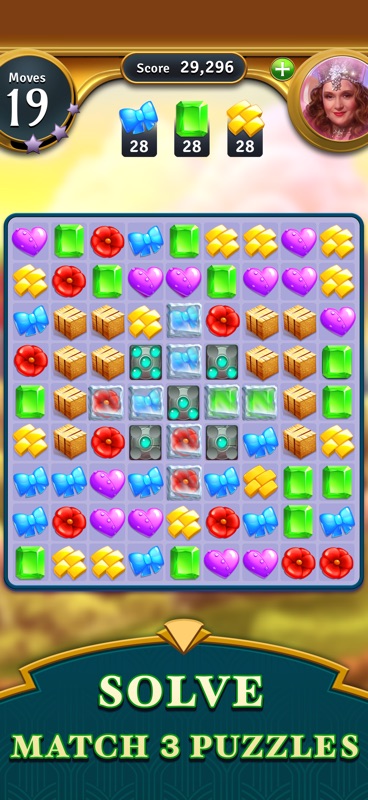 The Wizard of Oz Magic Match 3 screenshot 2