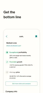 Bloom: Stock Market Research screenshot #5 for iPhone