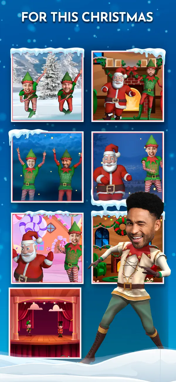 Screenshot #3 pour Vidéo de danse des elfes Noël