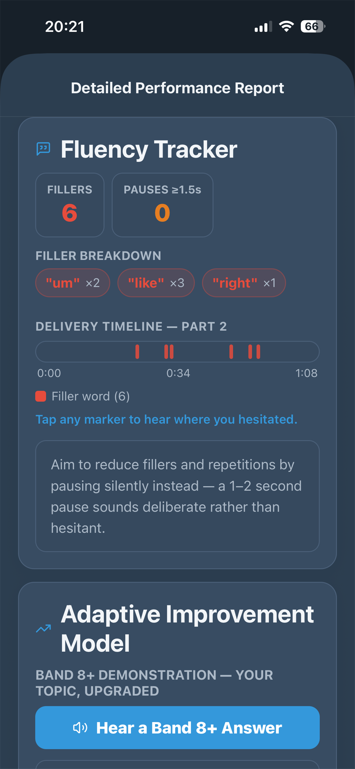 BandLift: IELTS Speaking screenshot 4
