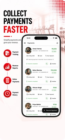 GymCare – Smart Gym Management iPhone screenshot