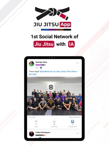 Jiu-Jitsu App iPad screenshot 1