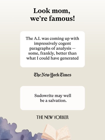 Sudowrite - AI Novel Writing iPad screenshot