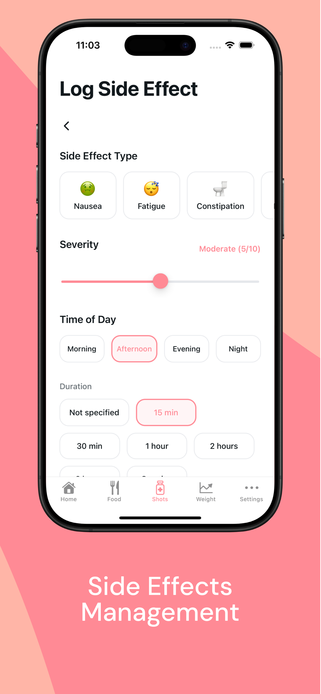GLP-1 Tracker: Peachy Progress