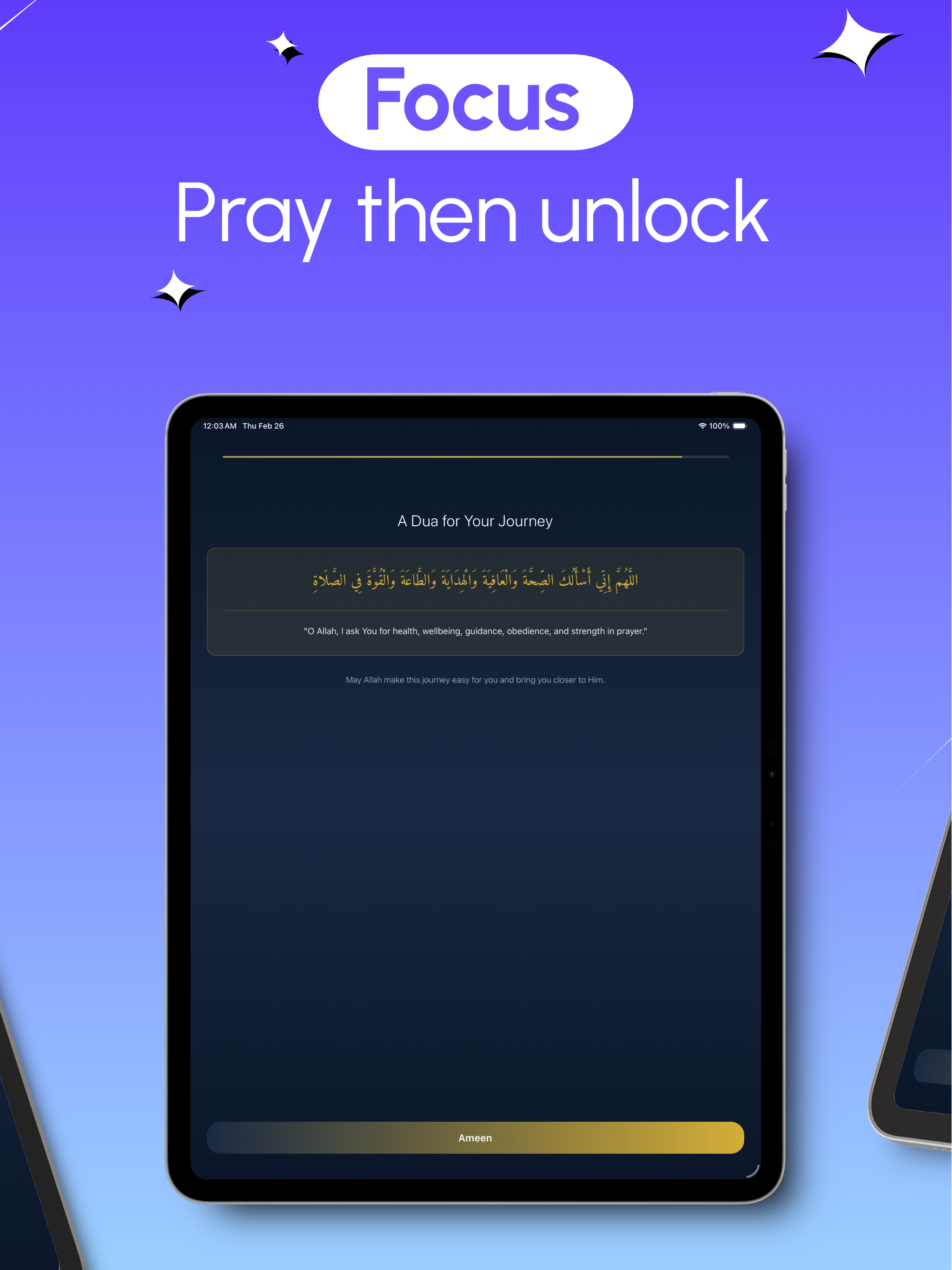 Niyyah: Athan Prayer Lock