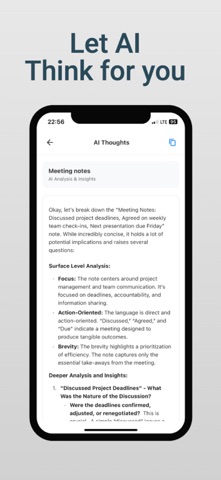 StudyNotes AI - Note Taking AI Screenshot 2 of 5