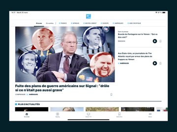 FRANCE 24 - Info et actualités iPad screenshot 1