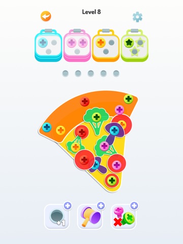 Unscrew Tiles Puzzle iPad screenshot