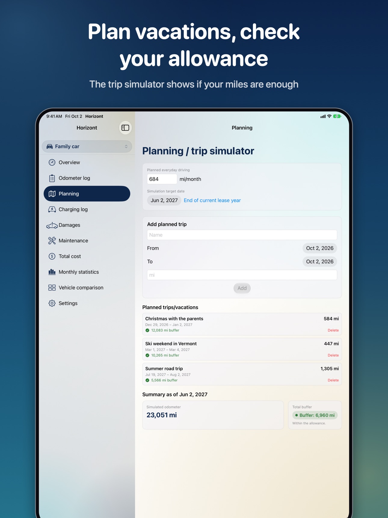 Screenshot 11 of Horizont – Lease Mileage