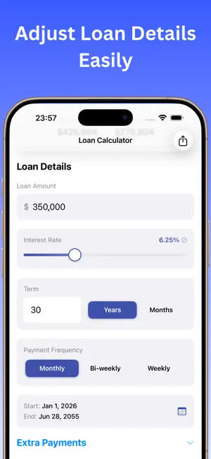 Loan Calculator – Refinance screenshot 2