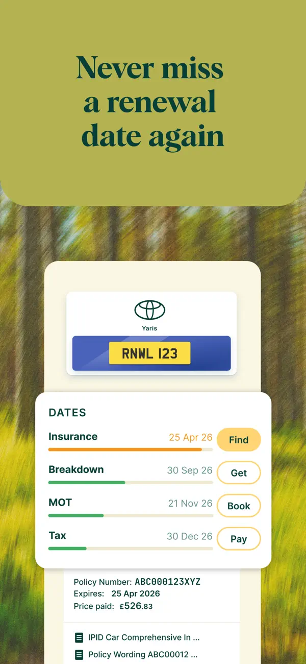 Screenshot #2 pour Renewal from Go.Compare