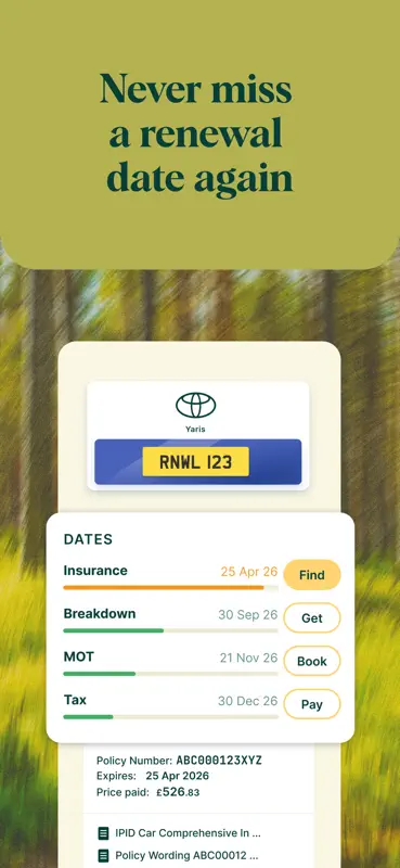 Renewal from Go.Compare screenshot 2 of 8