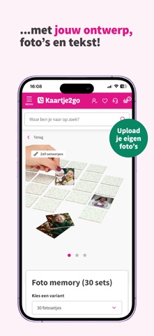 Kaartje2go - Kaart sturen iPhone screenshot 4