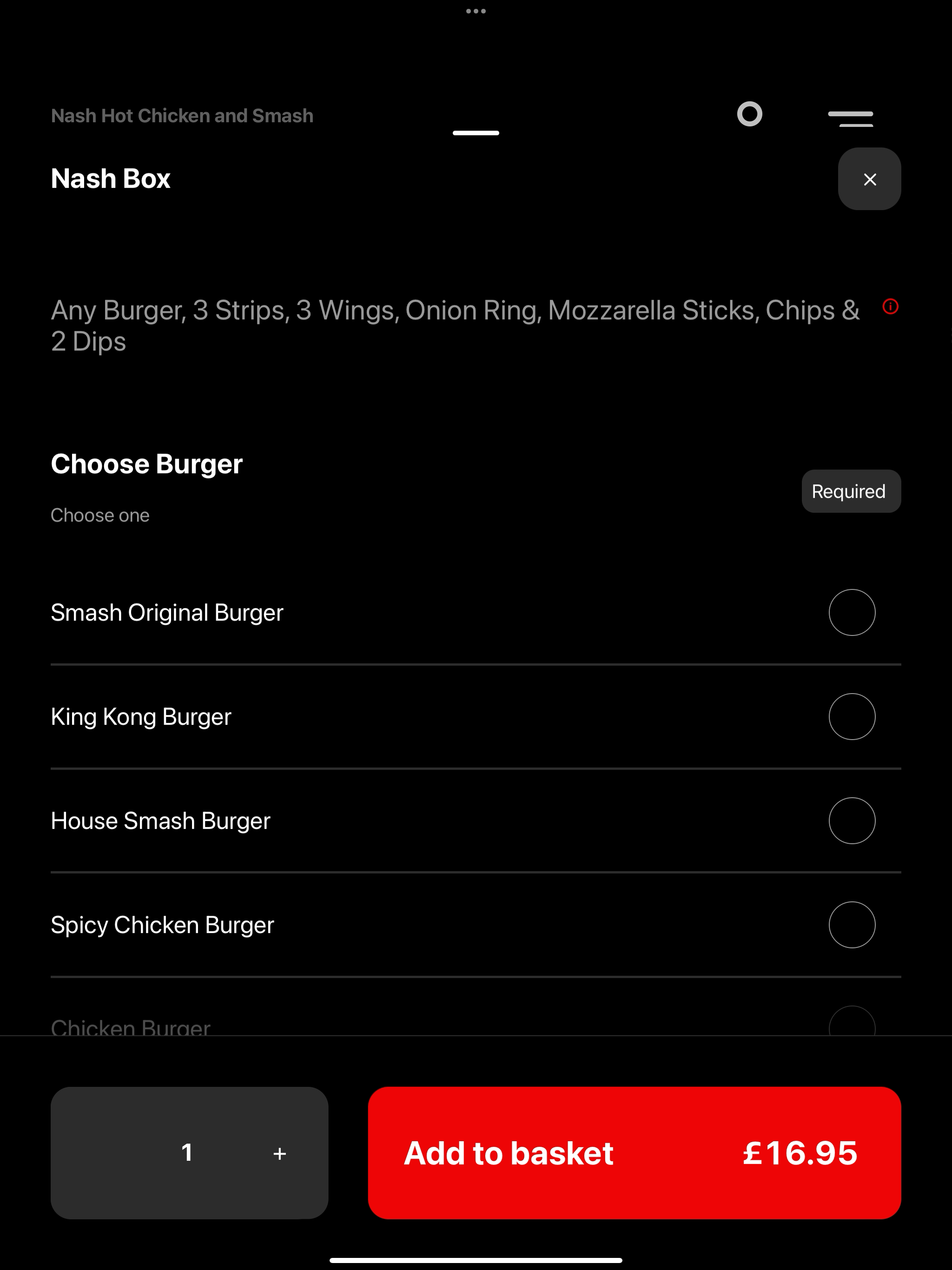 Nash Hot Chicken and Smash Bur screenshot 8